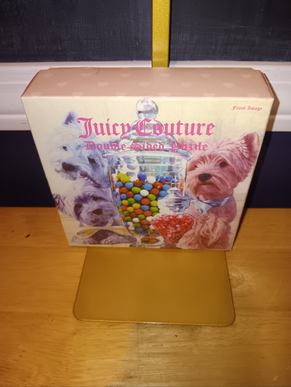 Juicy Couture Rare Vintage Y2k Double Sided Puzzle Unused